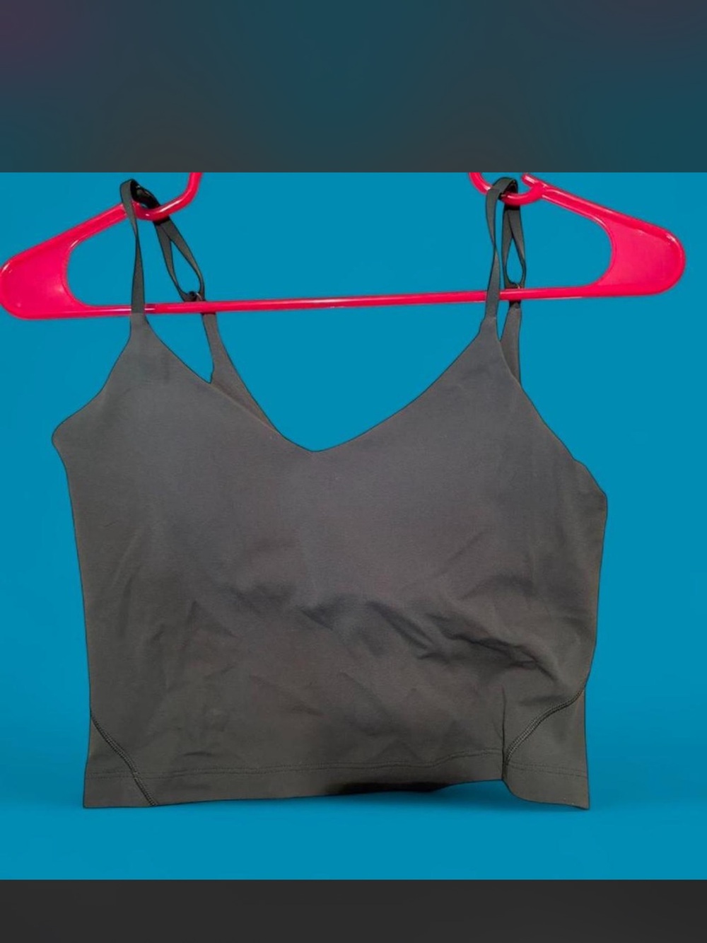 Lululemon Align Cropped Cami Tank Top in Matcha Green